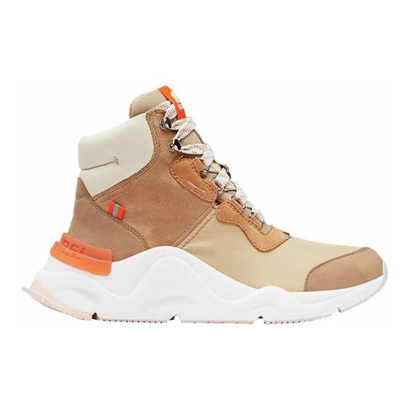 Brand New Sorel Women's Kinetic RNEGD Conquest Brown Boots-Waterproof, Insulated - Picture 6 of 8